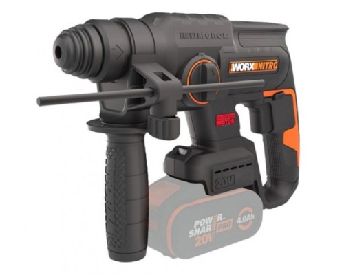 Перфоратор аккумуляторный Worx WX381.9 бесщеточный, без АКБ и ЗУ