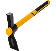 Кирка DENZEL 650 г, фибергл. обрезиненная рукоятка 385 мм 21832