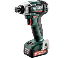 Гайковерт аккумуляторный METABO PowerMaxx SSD 12 BL 2x2.0 Ач кейс L 2x2.0 Ач кейс, бесщеточный [601115500]