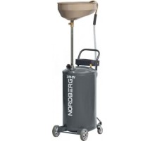 Маслосборная установка NORDBERG 2379-CVG пневматическая, 65 л (серая) ЦБ-0007747