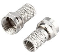 F-разъем REXANT 05-4003 RG-6, L=19мм, медь ( уп. 20 штук )