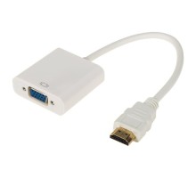 Переходник штекер REXANT 17-6934 HDMI-гнездо VGA (провод) + 3,5мм аудио с питанием