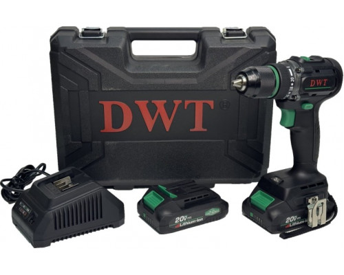Дрель-шуруповерт аккумуляторная DWT ABSP-20 DNF-2 BMC купить с доставкой и официальной гарантией