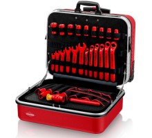 Набор инструмента KNIPEX KN-989915 BIG Twin Move RED Electric Competence,47 предметов