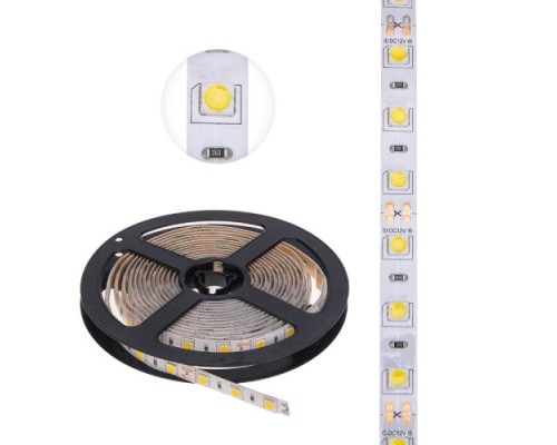 Лента светодиодная LAMPER  141-2030 12В, SMD5050, 14,4Bт/м, 60 LED/м, 2700K, 10мм, 3м,