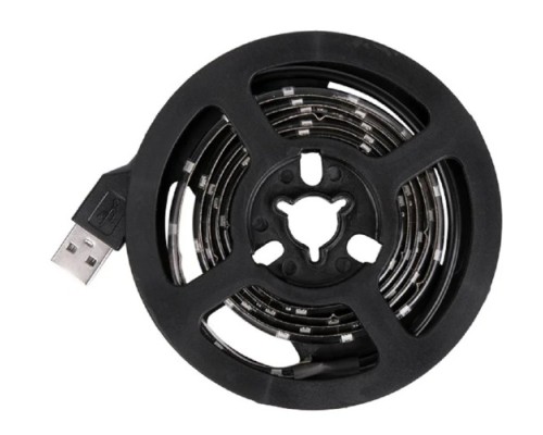 Лента светодиодная LAMPER 141-385 5B, SMD2835, 4,8Bт/м, 60 LED/м, 6500K, 8мм/1м, USB коннектор