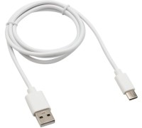 Кабель REXANT 18-1895 USB-A – Type-C, 2,1A, 1м, ПВХ, белый