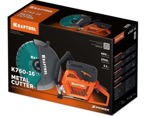 Бензорез KRAFTOOL K760-16 400 мм без диска