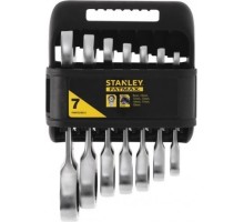 Наборы комбинированных ключей STANLEY FMMT82900-0 7 предметов укороченных с храп.мех.fatmax