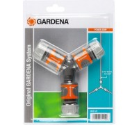 Тройник GARDENA с коннекторами 1/2