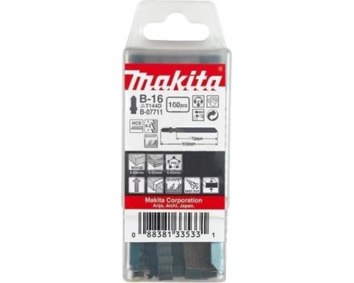 Пилки по дереву MAKITA B-07711 в-16, 100 шт.