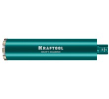 Алмазная коронка для сухого сверления KRAFTOOL DIAMOND 102 мм 450 мм, 1 1/4