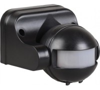 Датчик движения IEK ДД 009 180° IP44 черный LDD10-009-1100-002
