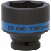 Ударная головка шестигранная 3/4" KING TONY 653550M, 50 мм