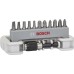 Набор бит BOSCH Extra Hard 12 шт PH/PZ/T/S + быстросменный держатель [2608522130]
