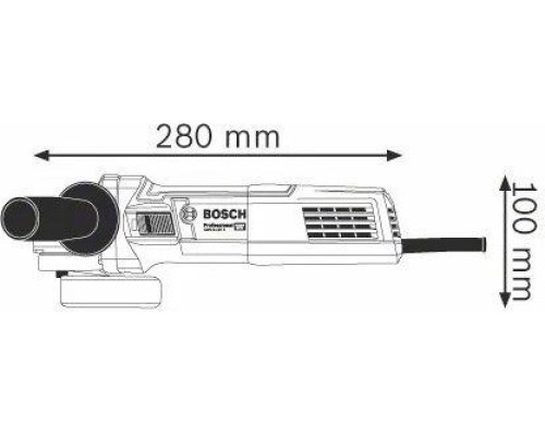 Угловая шлифмашина сетевая BOSCH GWS 9-125 S [0601396122]