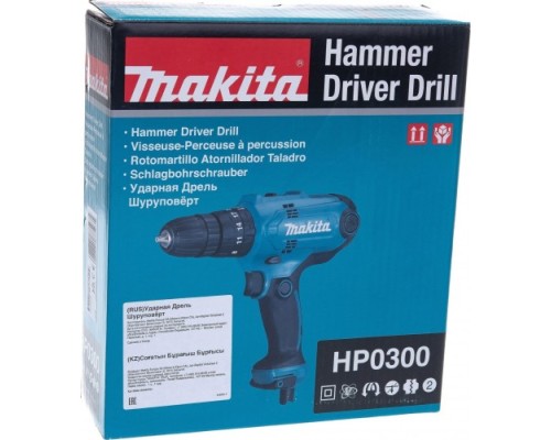 Дрель ударная сетевая MAKITA HP 0300 [HP0300]