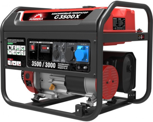 Генератор бензиновый SUNREKA G3500X 211001