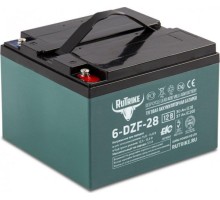 Аккумулятор RUTRIKE 12V 28A/H C3 тяговый 6-DZF-28 022836