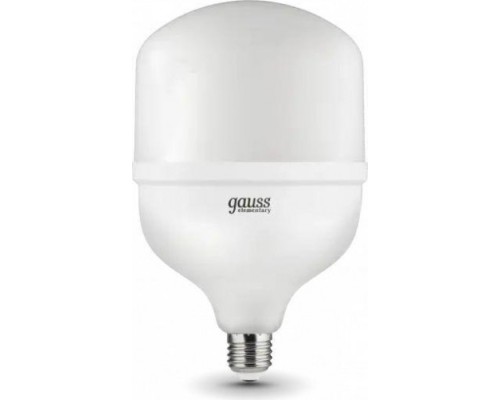 Лампа светодиодная GAUSS Т160 elementary 55w 5250lm 6500k e27/e40 promo led [60436]