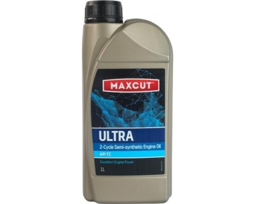 Масло для 2-тактных двигателей MAXCUT ULTRA 2T Semi-Synthetic, 1л [850930715]