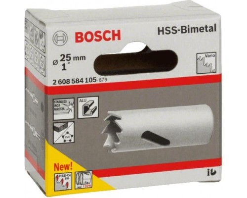 Коронка биметаллическая BOSCH STANDARD CO8% 25 ММ [2608584105]