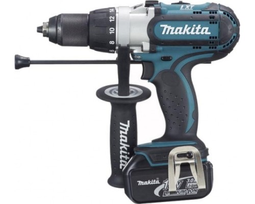 Аккумуляторный шуруповерт MAKITA DHP 451 RFE ударная [DHP451RFE]