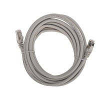 Патч-корд REXANT 02-0390-5 S/FTP, CAT 6A (10G), RJ45-RJ45, 28AWG, LSZH, 5м