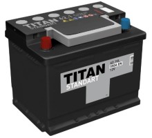 Аккумулятор Titan STANDART 62.1 VL 550А 4607008882209