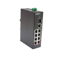 Коммутатор DAHUA DH-PFS3110-8ET-96-V2 8-портовый неуправляемый с PоE