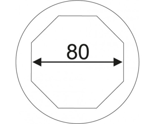 Головка для гайки ступицы передних колес 8-гранная JTC 1560 1