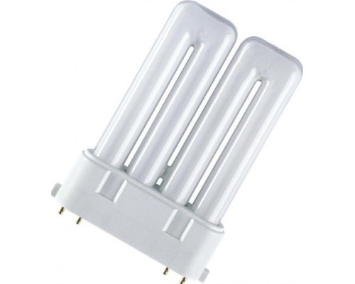 Лампа люминесцентная OSRAM CFL DULUX компактная неинтегрированная f 24w/840 2g10 10x1 [4050300333588]