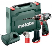 Дрель-шуруповерт аккумуляторная METABO PowerMaxx BS Quick Basic 2x2.0 Ач [600156950]