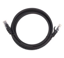 Патч-корд REXANT 02-0292-105 U/UTP, CAT 6, RJ45-RJ45, 26AWG, LSZH, черный 1,5м