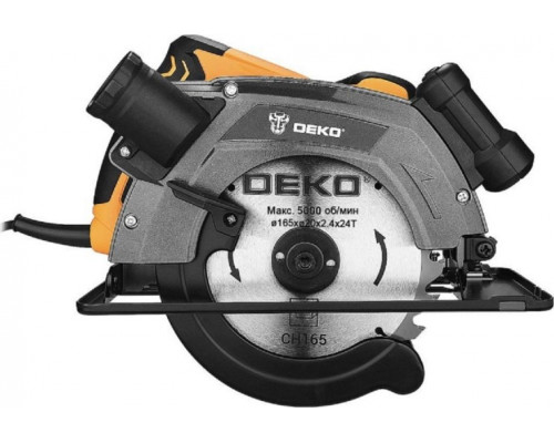 Пила циркулярная сетевая DEKO CS1250-D 165мм 083-1100 купить с доставкой и официальной гарантией