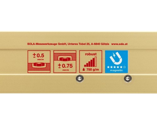 Уровень строительный SOLA AZM 40 магнитный [01820501]