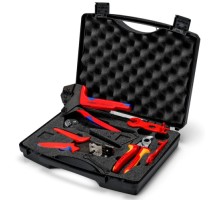 Набор инструментов для фотогальваники KNIPEX KN-979104V01 в кейсе, 7 предметов