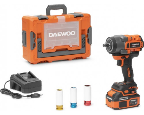 Гайковерт аккумуляторный DAEWOO DAX 6021Li SET ударный купить с доставкой и официальной гарантией