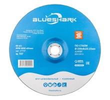 Шлифовальный круг по металлу BLUESHARK №707, 230*6.0*22 мм тип 27 27707