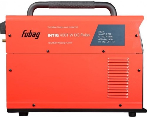 Сварочный инвертор FUBAG INTIG 400 T W DC PULSE (31454) + горелка fb tig 400w 4m (31876) + переход [31454.3]