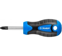 Отвертка крестовая ЗУБР Профессионал PH2x40 25232-2S