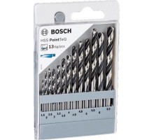 Набор сверл по металлу BOSCH HSS PointTeQ 13 шт D1.5-6.5 2608577349