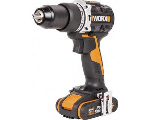 Дрель-шуруповерт аккумуляторная WORX WX352.1 ударная, бесщеточная