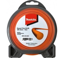 Леска триммерная MAKITA 369 224 792 спиральная, 2.4ммх15м 369224792