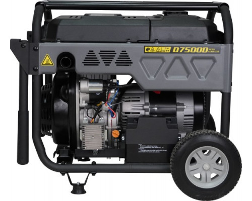 Электростанция дизельная с воздушным охлаждением LONCIN LCD7500D открытая 00-00154152