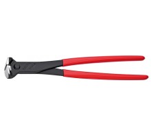 Кусачки KNIPEX KN-6801280SB торцевые, 280 мм, обливные ручки