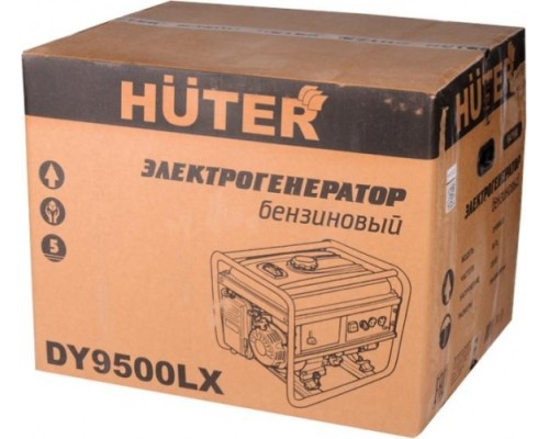 Электростанция бензиновая HUTER DY 9500 LX электростартер [64/1/40]