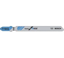 Пилки по металлу BOSCH T118G (5шт.) 2608631012