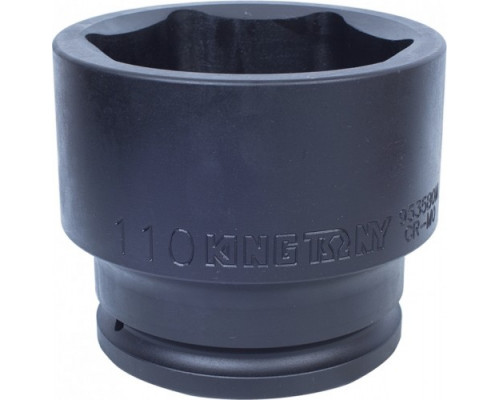 Ударная головка шестигранная 1 1/2" KING TONY 9535B0M 110 мм