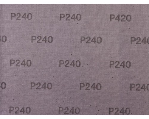 Лист шлифовальный ЗУБР СТАНДАРТ на тканевой основе, водостойкий 230х280мм, р240, 5 [35415-240]